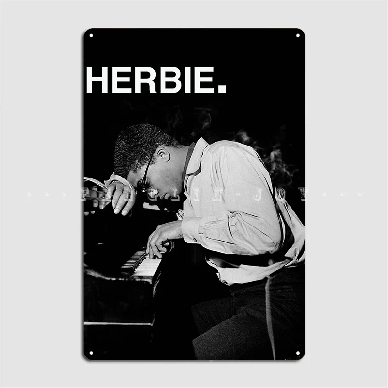 Herbie Hancock Metal Sign Club Wall Vintage Garage Decoration Tin Sign Poster