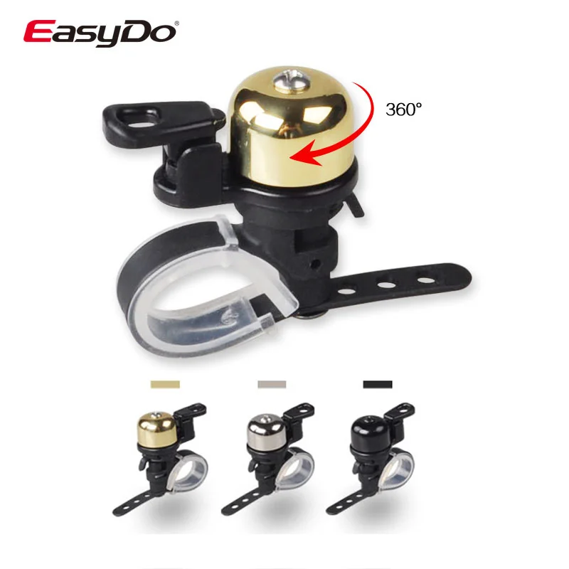 Easydo MTB Road Sepeda Cincin Bel Tembaga Murni Bell Stang Tanduk Klasik Vintage Suara Bel Alarm Sepeda Gunung Aksesoris