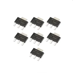 10PCS AMS1117 SOT223 AMS1117-3.3V AMS1117-5.0V AMS1117-ADJ AMS1117-1.2V AMS1117-1.5V AMS1117-1.8V AMS1117-2.5V Voltage Regulator