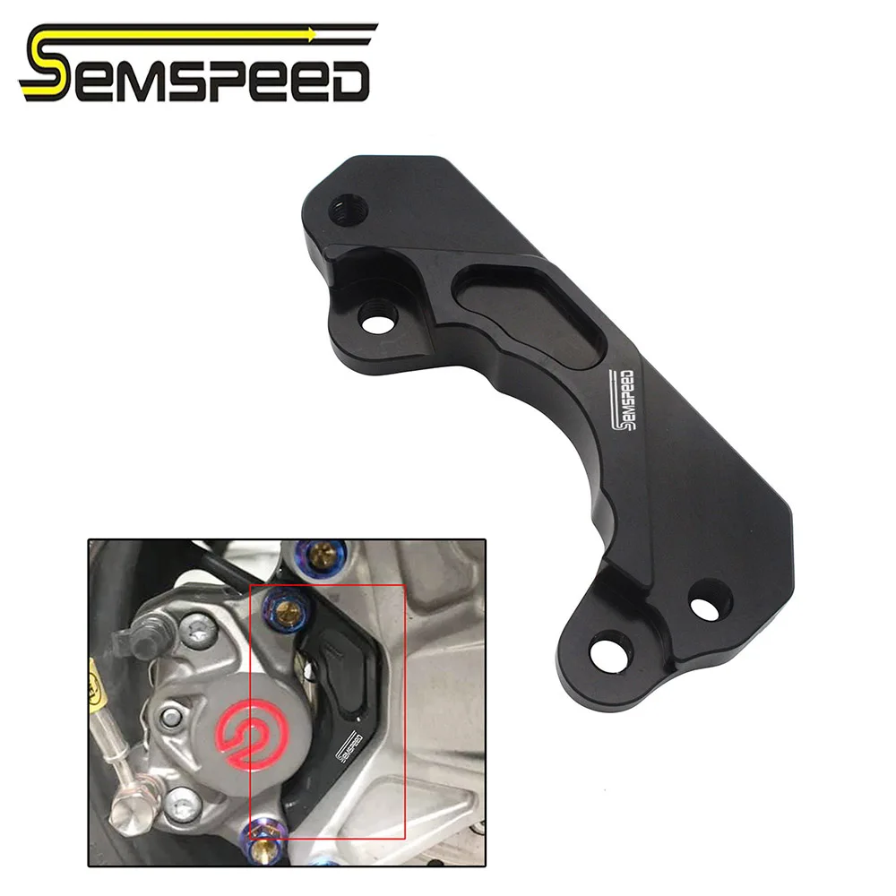 SEMSPEED For Honda ADV160 2022 2023 CNC Motorcycle Front Rear Caliper Brake Cover Protection Caliper Brake Cover Guard Protector