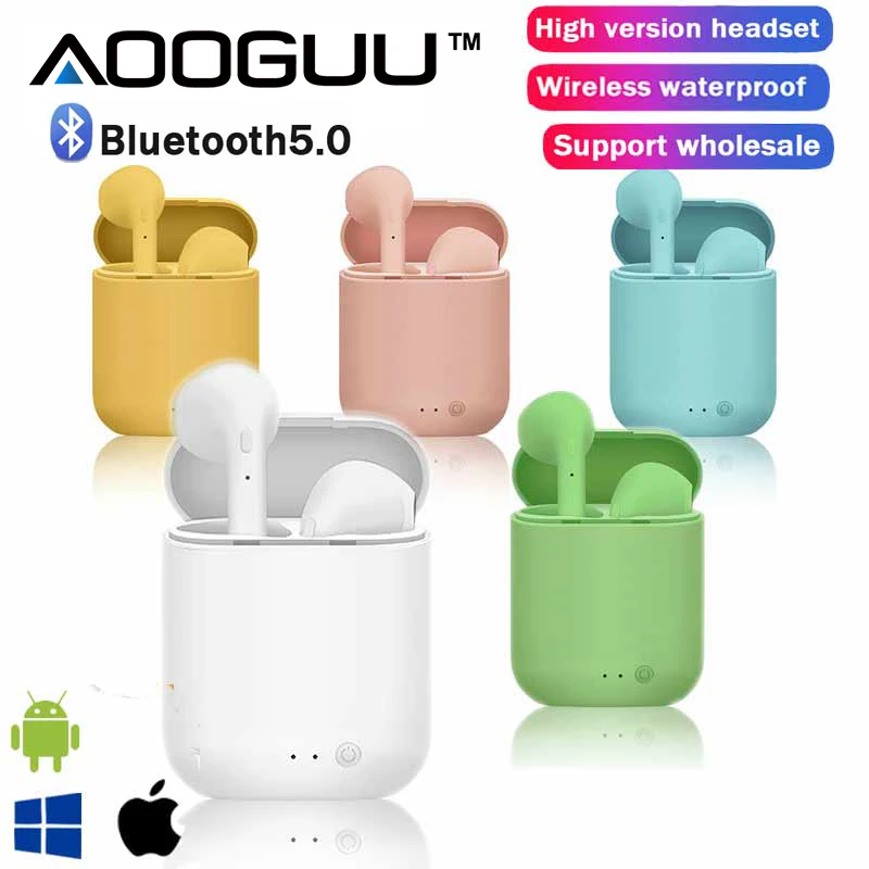 Mini-2  i7s TWS Bluetooth Earphone Stereo Earbud Bluetooth Headset with Charging Pod  In-ear Earbuds For Android IOS Smart Phone