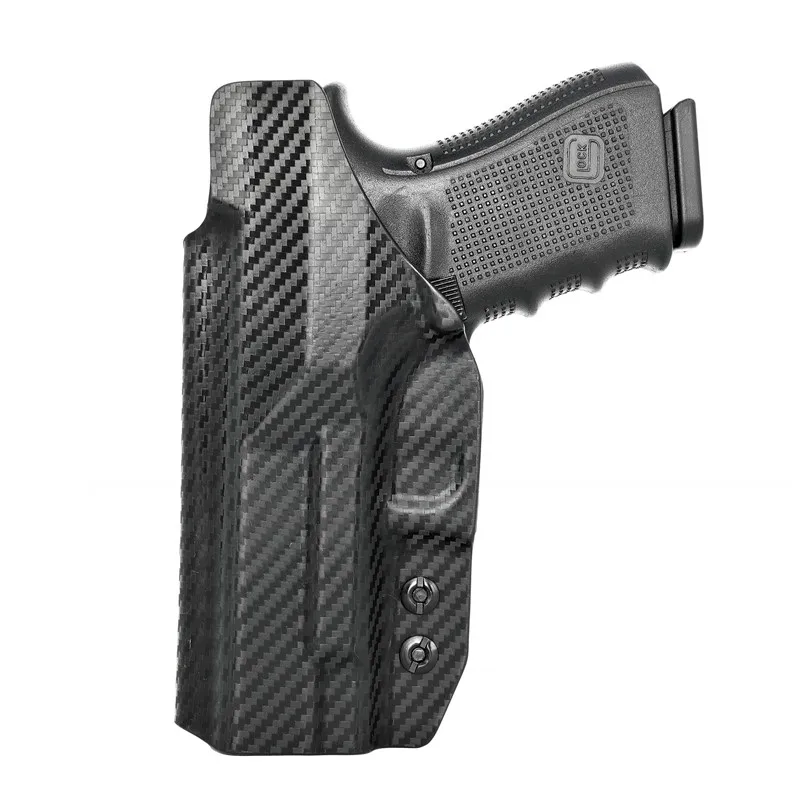 Carbon Fiber kydex IWB Concealment Holster Glock G19 G19X G23 G25 G32 G45 Gen 1 - Gen 4 Inside the Waistband Concealed Carry