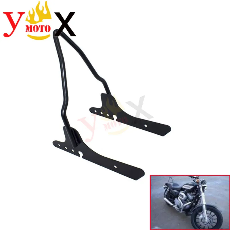 Motorcycle Vintage Rear Passenger Backrest SISSY BAR For Harley Sportster XL 883 1200 Super Low Roadster Custom Iron 48 72 04-18