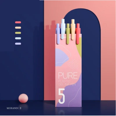 Youpin Kaco كتاب مصدر معكرون لون هلام القلم الحلوى اللون طالب مكتب ملاحظات Morandi اللون القلم امتحان القلم