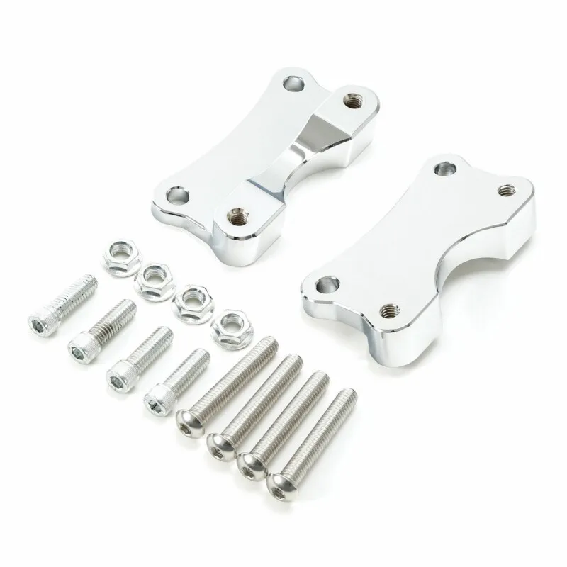 Motorcycle Front Fender Adapter Spacer Riser Mount Kit For Harley Street Glide Touring Road Glide 2014-2022 2021 2020 2019 2018