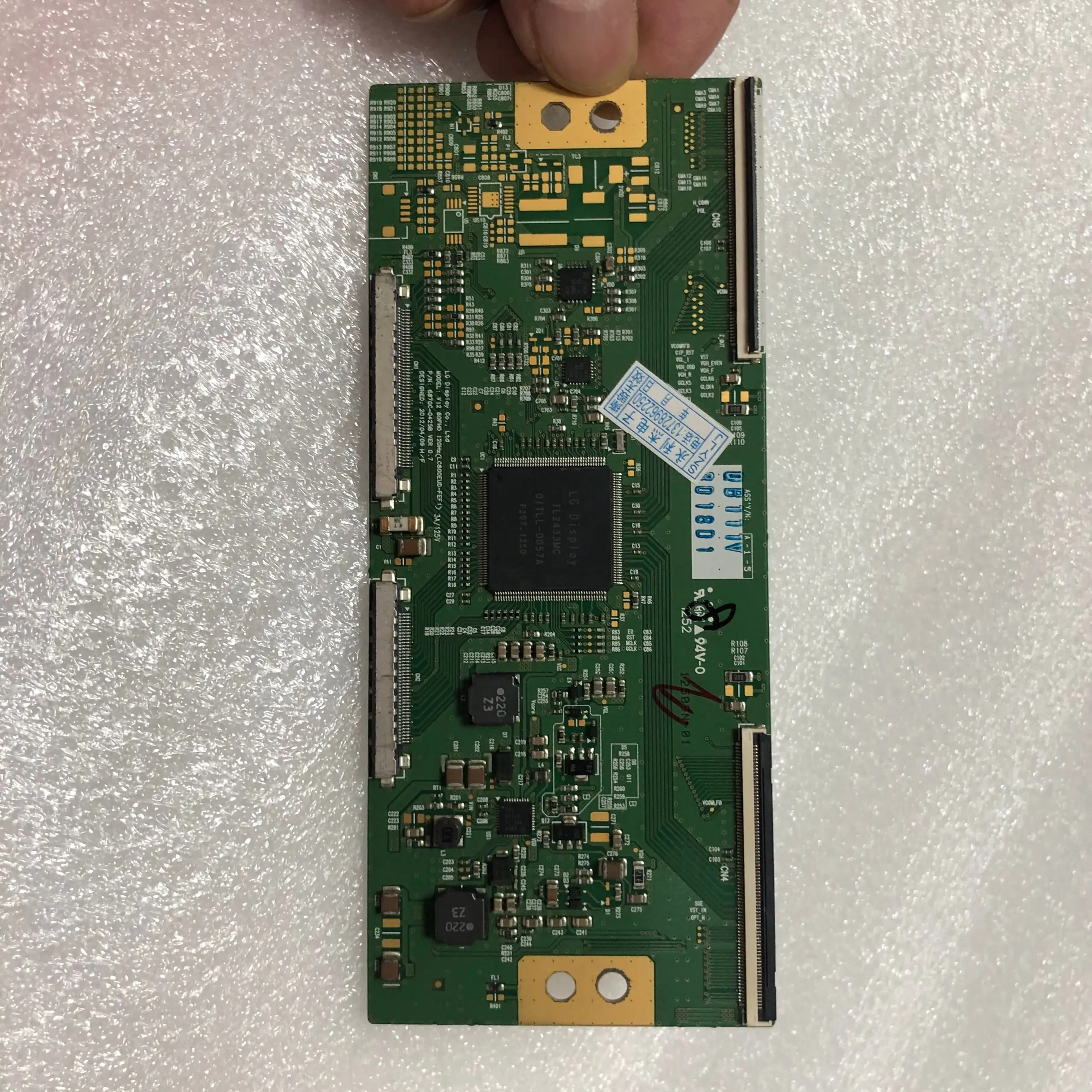 1pcs/lote Original  good quality logic board, 6870C-0425B, VER0.7, LG screen, LC600EUD (FE) F2