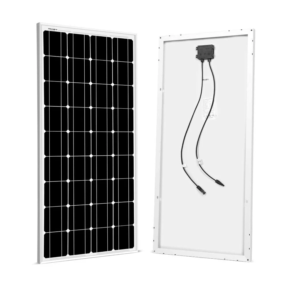 Solar Panel Panel słoneczny 120w 18V elastyczny lub szklany monokrystaliczny ładowarka solarna Off Grid na akumulator 12V RV przyczepa przyczepa