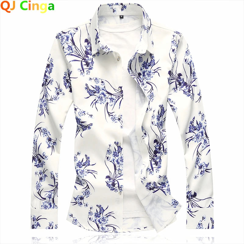 Chemise blanche à manches longues pour hommes, chemises à revers à simple boutonnage pour hommes, chemise d'affaires décontractée, nouvelle collection printemps automne