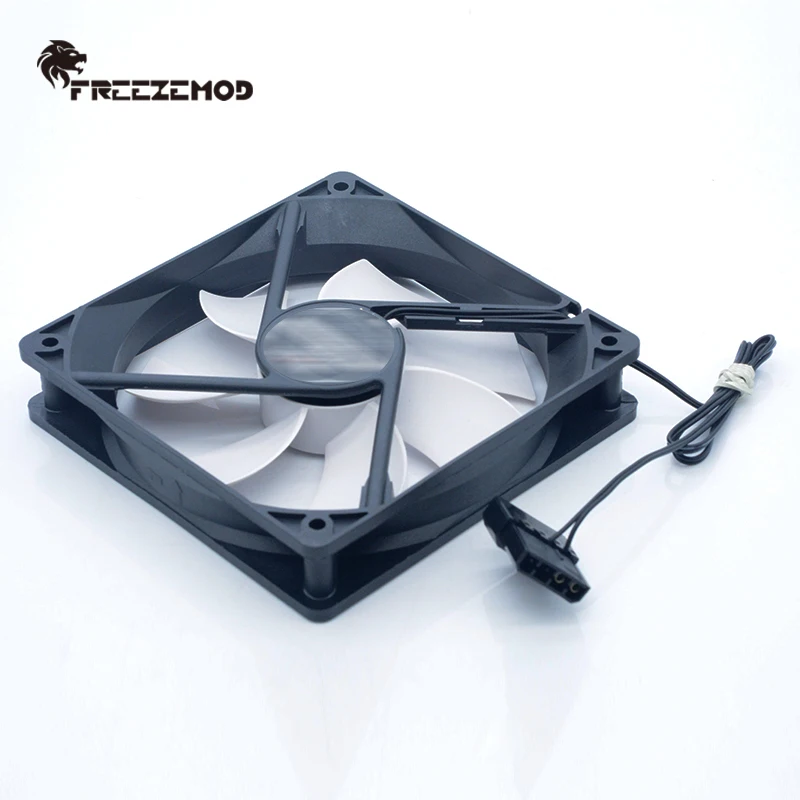 Freezemod Large air volume water cooling fan 12V voltage fan 2000 rpm high speed. FAN-GS12