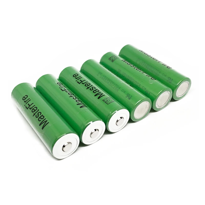 MasterFire Original US18650VTC4 2100mah 3.6V 18650 High Drain Rechargeable Lithium VTC4 Battery 30A Discharge with Point Head