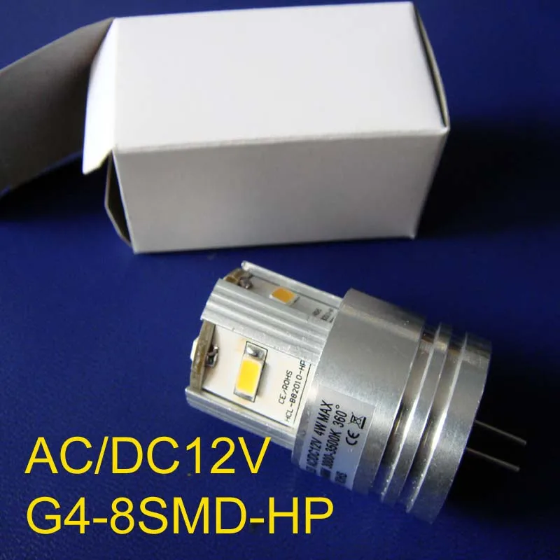 

High quality,12V 4W G4 led lamp,G4 led lights,G4 led reading lights,GU4 12v,G4 bulb,G4 Led,AC12V G4 Lights,free shipping 5pc/lot