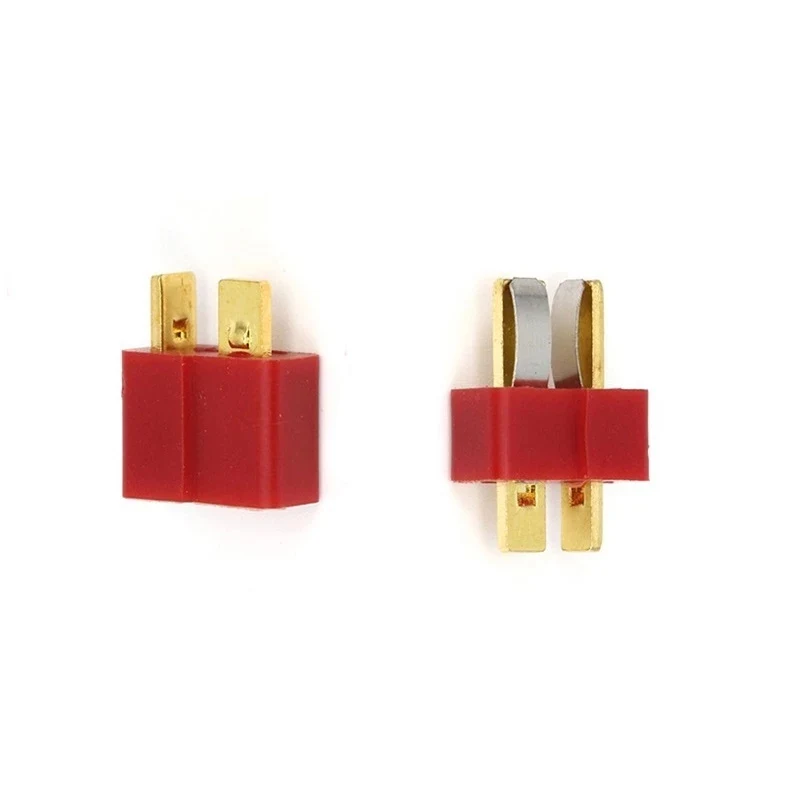 10pcs Anti-skidding Deans Plug T Style Connector Female / Male for RC Lipo Battery ESC Rc Helicopter (5pair)