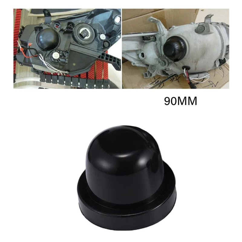 55mm-110mm Car Light For HID LED Headlight Dust Cover Rubber Waterproof Dustproof Sealing Headlamp Cover Cap