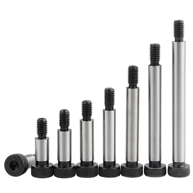 12.9 High Strength Steel Hex Head Bolt Limit Screws Dia=Φ 6,8,10~25,Shoulder Bearing Bolt Shaft M5 M6 M8 M10~M20 Length 8~200mm