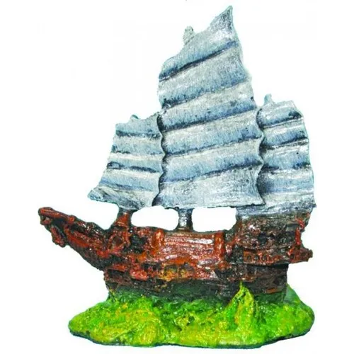 Ti-Hard Tiny Sailing Ship Aquarium Decor (D-106)