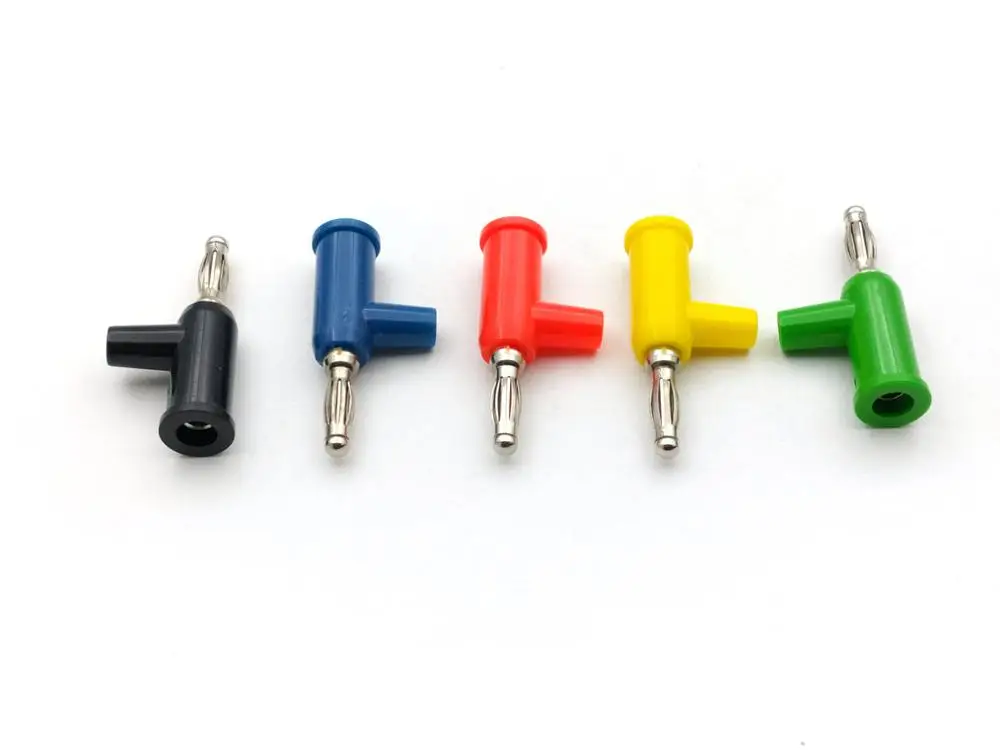 

100pcs brass 4MM Banana Plug Screw Cable Lock Terminals for BINDING POST Probes