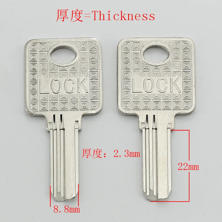 

B269 House Home Door Empty Key blanks Locksmith Supplies Blank Keys 20 pieces/lot