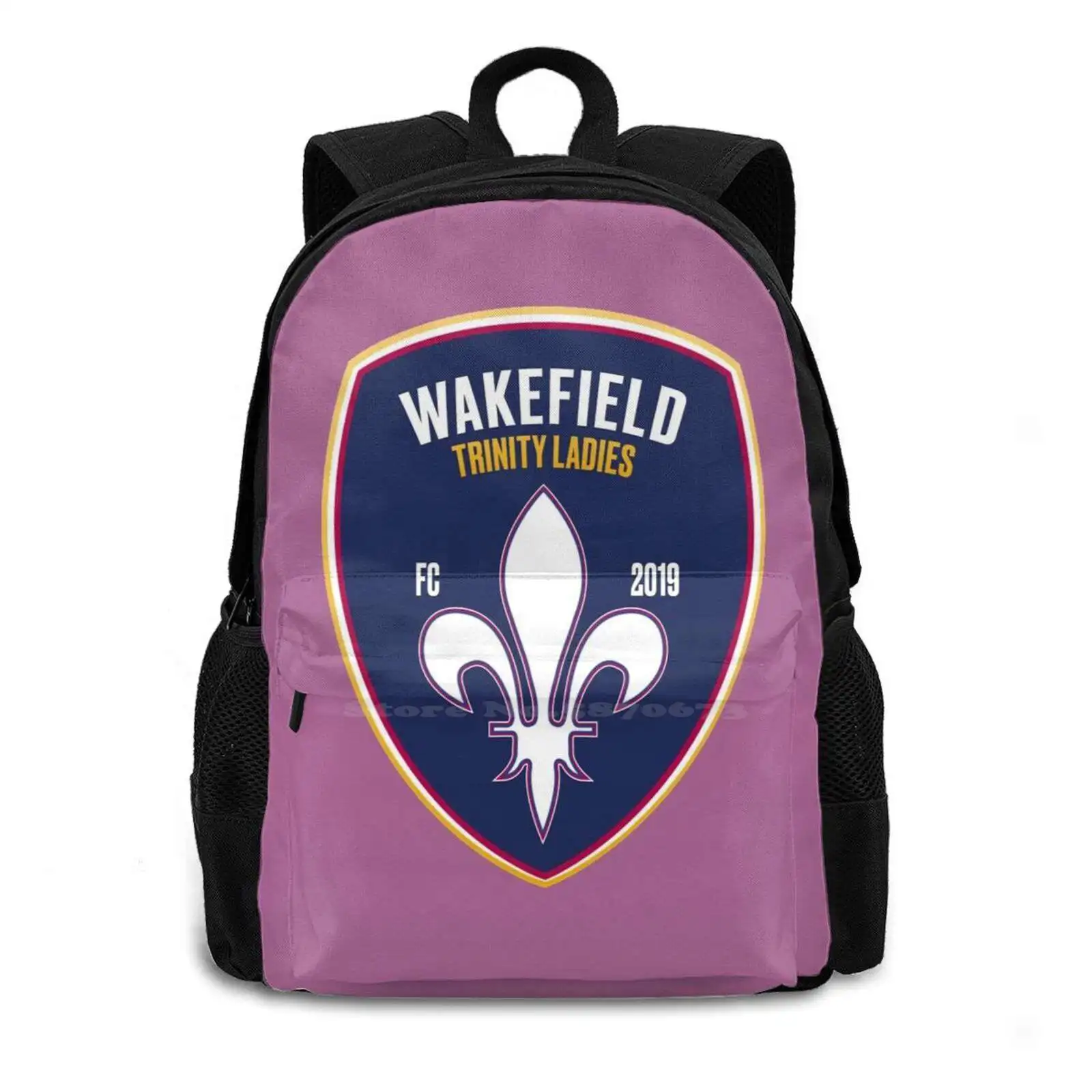 Wakefield Backpacks For School Teenagers Girls Travel Bags Wakefield Logo Wakefield Fans Wakefield Team Wakefield Maniac Kids