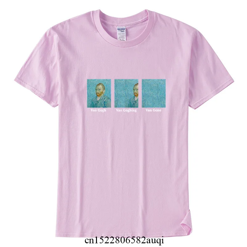 Women Van Gogh Van Goghing Van Gone Cotton Tshirt Girl Short Sleeve Size T Shirt Female Soft 90S Harajuku Tshirt,Drop Ship