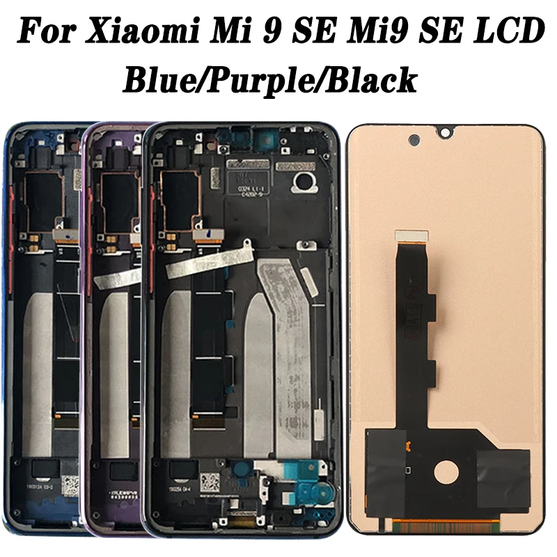 5.97\'\'High Quality Screen For Xiaomi MI 9 SE Mi9 Se LCD Display Touch Screen Digitizer Assembly For MI 9Se M1903F2 display