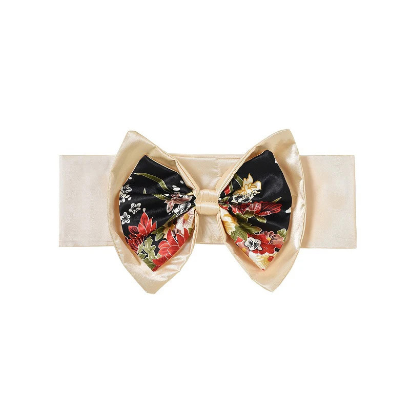 طقم بيجامة نسائي طويل من النايلون ، ملابس نوم مثيرة ، زي نسائي ياباني ، قماش مطبوع ، كيمونو ، ملابس نوم