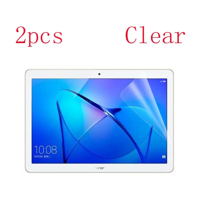 

Transparent Screen Protector For Huawei Mediapad T3 9.6" 2017/Mediapad T5 10.1" 2018/ Huawei Honor WaterPlay 10.1"2017, 2PCS