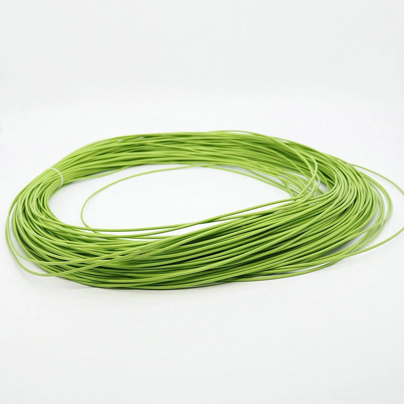 2.5MM 500G PE Rattan Circular Green Synthetic Rattan Weaving Material Plastic Rattan