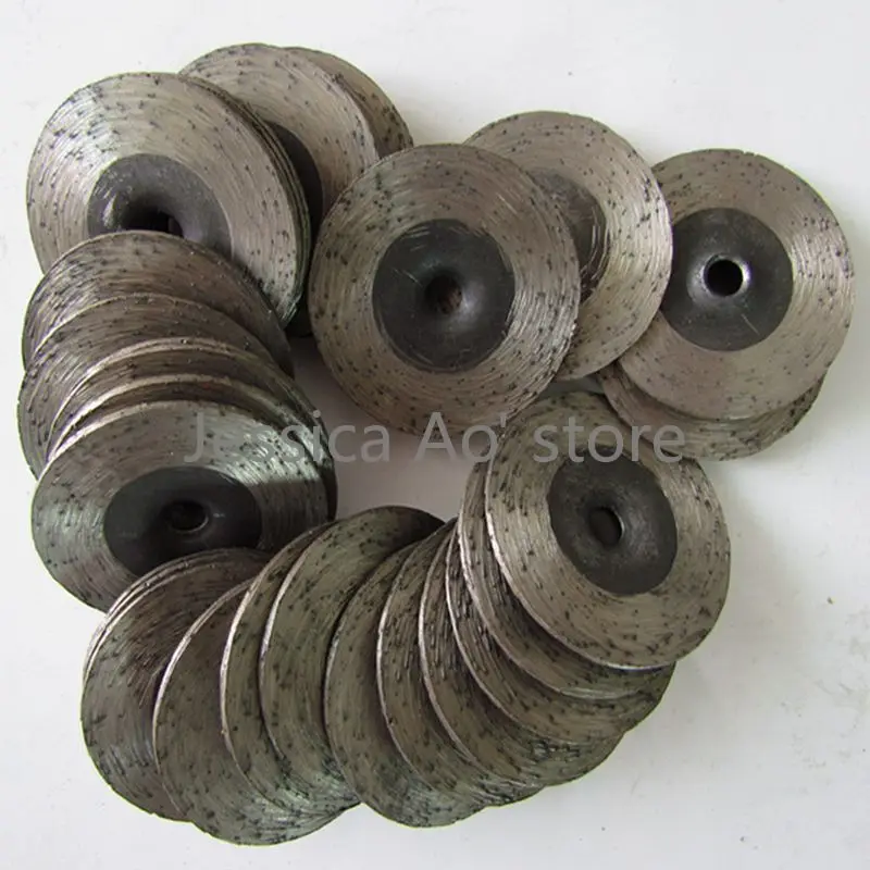 10pcs 40mm lame diamantate sinterizzate scultura in pietra lama per sega con gambo speciale per disco da taglio in marmo granito