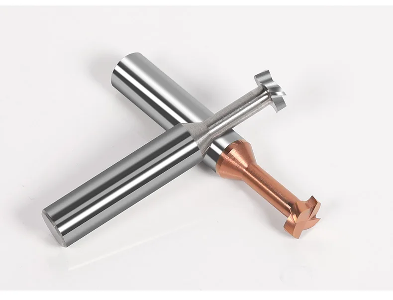 Swybb Hartmetall T Schlitz schneider Wolfram Stahl T-Schlitz Fräs werkzeug beschichtet CNC Bearbeitung Metall Stahl Aluminium Durchmesser 3 ~ 20mm – Detail 11