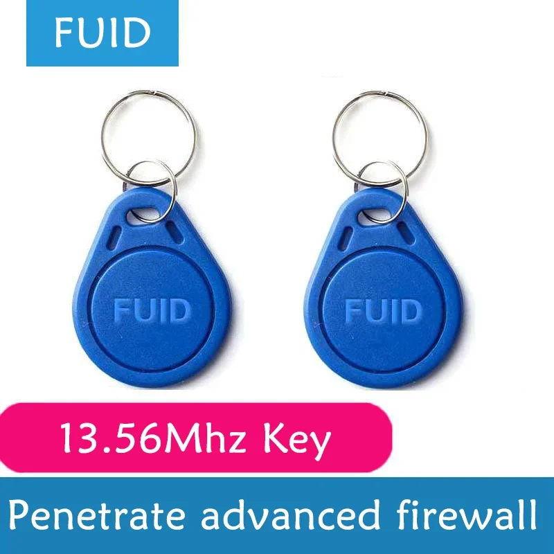 5/10 Buah Rfid Chip Pintar Token Fuid Anti-perisai Tag 13.56Mhz Clone Badge Nfc Copier One-Time Writer Programmer Keychain