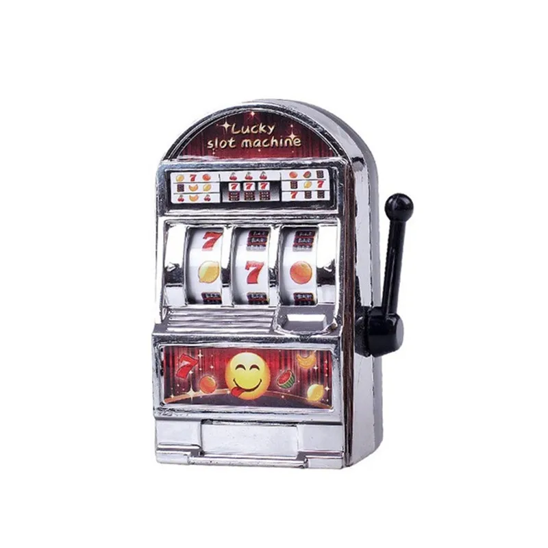 Lucky Jackpot Mini Slot Machine Antistress Toys Games for Children Kids Safe Machine Bank Replica Funny Gag Toys