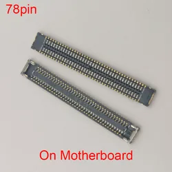 2-5PCS 78pin USB Charger Charging Dock FPC Connector On Board For Samsung A31 A315 A315F A41 A415 A415F A415F/DSN