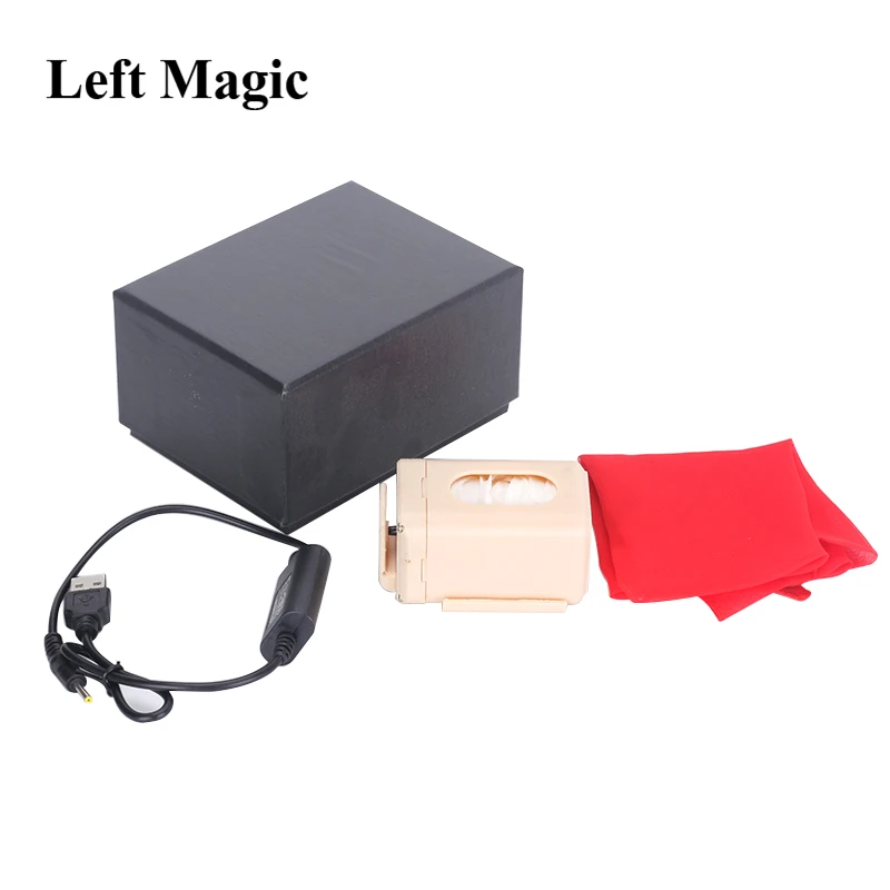 Electric Color Changing Silk Magic Tricks Magician Scarve Conversion Device Magie Stage Illusion Gimmicks Props Mentalism Comedy