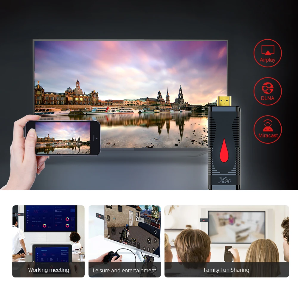 TV Stick X96 S400 ، Android 10 ، Allwinner H313 ، رباعي النواة ، 4K ، 60 إطارًا في الثانية ، H.265 ، Wifi 2.4 جيجاهرتز ، Google Player ، Youtube ، 2 جيجابايت ، 16 جيجابايت ، X96 S ، جديد