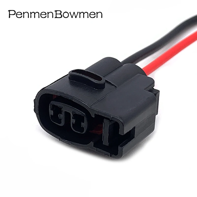 ชุดสายไฟขั้วต่อคอยล์จุดระเบิดรถยนต์ 1 ชุด 2 ขา รุ่น MG640605 สำหรับเชฟโรเลต โตโยต้า มาสด้า GS1D-67UC1 90980-10609