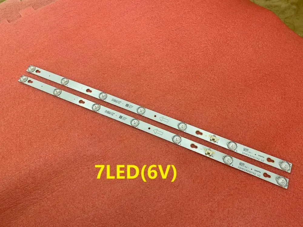 2pcs LED Backlight strip for TELEFUNKEN TF-LED32S19 TCL 32S3750 32S3800 32HR330M07A2 V2 LVW320CSOT 32D2700 YHA-4C-LB320T-YHL