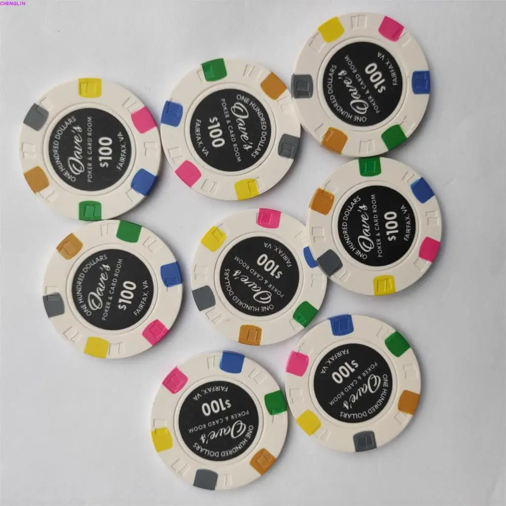 Cards mould ceramic poker chips custom made