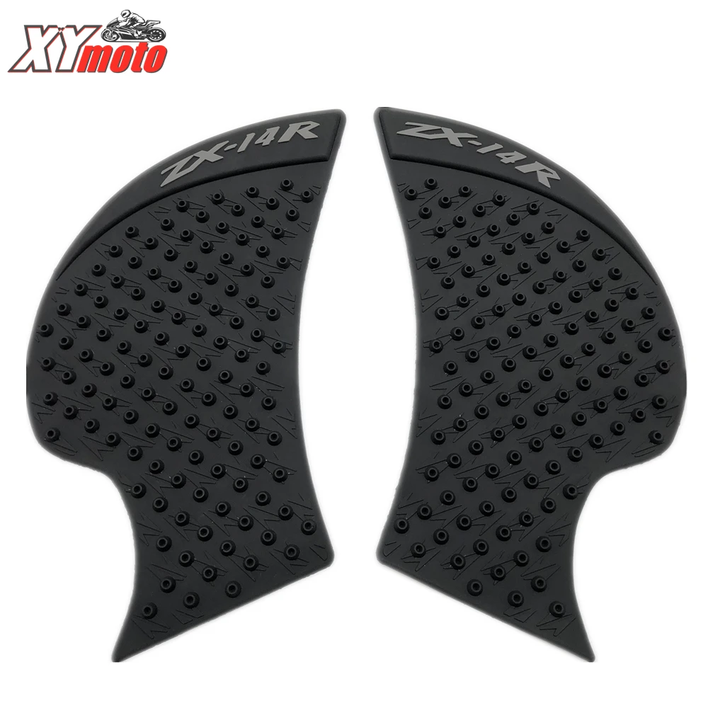 

Motorcycle Tank Pad Sticker For Kawasaki ZX14R 2006-2015 Side Gas Knee Grips Traction 3M Decal ZZR1400 ZX-14R 06-15 Anti slip