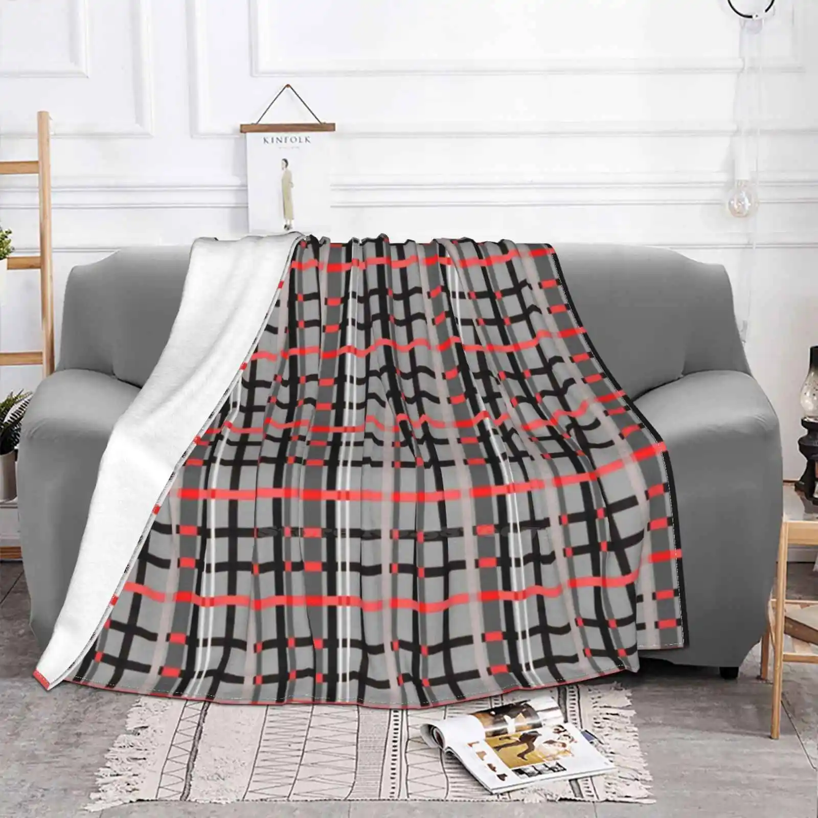 Society Black Latest Super Soft Warm Light Thin Blanket Brands Michelle Obama Designer Brands African Style Design Online Black