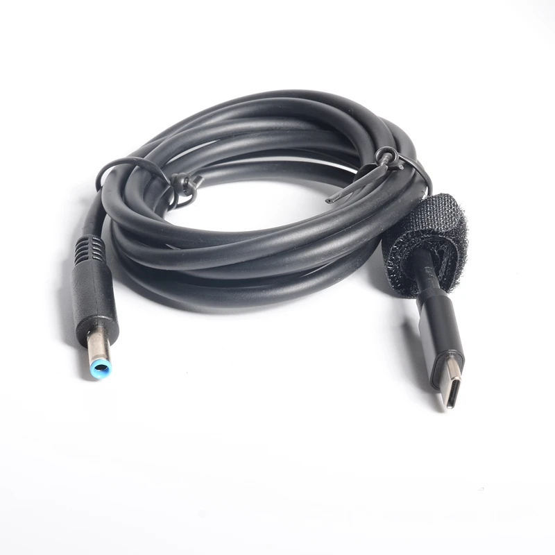 Адаптер питания USB Type-C PD, переходник на 4,5*3,0 мм кабель для зарядки ноутбука, шнур для HP Stream 11 13 14 Split 13x2