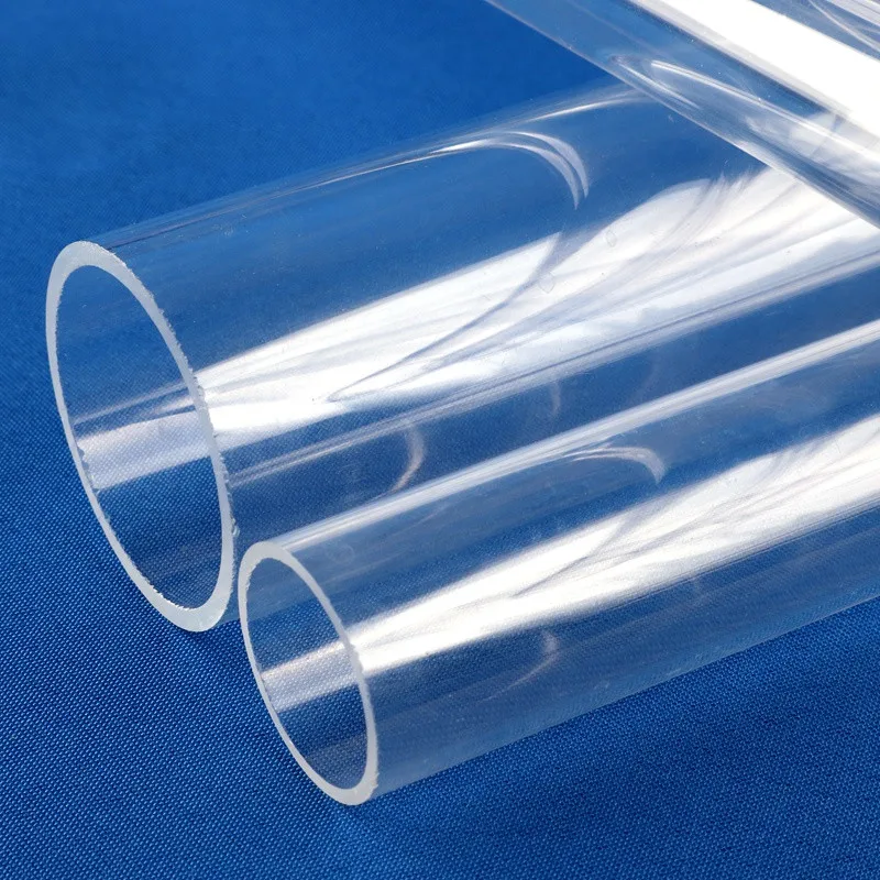 أنبوب أكريليك شفاف لحوض السمك ، ملحقات حوض السمك ، أنبوب زجاجي ، تجهيزات حدائق ، 50 طويل ، أو. D16 ، 20 ، 25 ، 32 ، 40 ، 50 ، 63 ، 1 من الأكريليك الشفاف