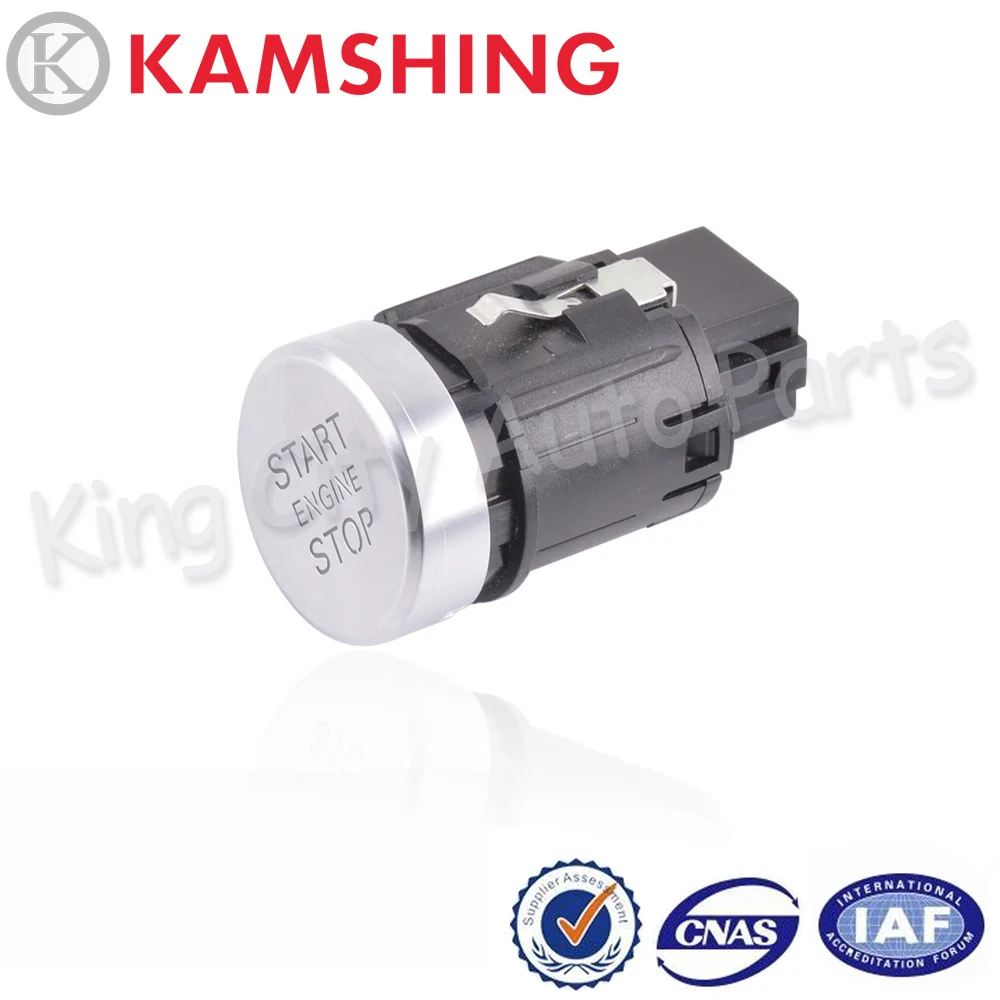 لأودي A6 C7 2011-2016 A7 RS6 RS7 2014-2016 سيارة محرك بداية زر التوقف التبديل غطاء زر 4G1905217A