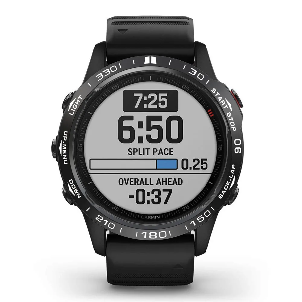 Dành Cho Garmin Fenix 6 6x Pro TPU Dây Da Ốp Lưng Khung Bảo Vệ Thay Thế Chống Sốc Trong Suốt Đựng Đồng Hồ Vỏ Kim Loại Viền nhẫn