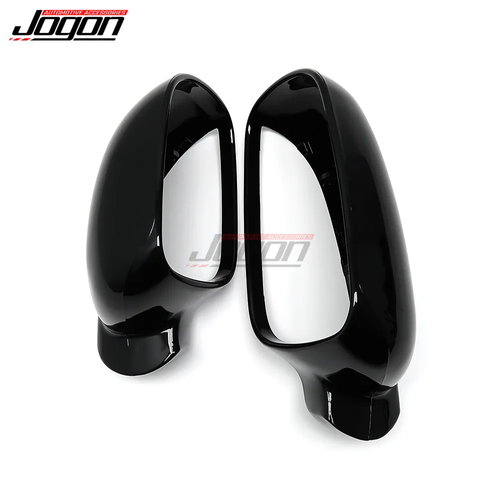 Piano Black For VW Golf 4 IV GTI R32 Jetta MK4 Bora 1J Passat B5 Car Side Rearview Rear View Mirror Cover Trim Replace