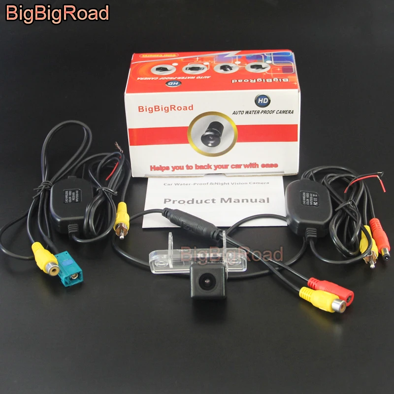 BigBigRoad Car Back Up Reverse Camera For Mercedes Benz E W211 E280 E300 E320 / Rear Parking Camera & Original Screen Compatible