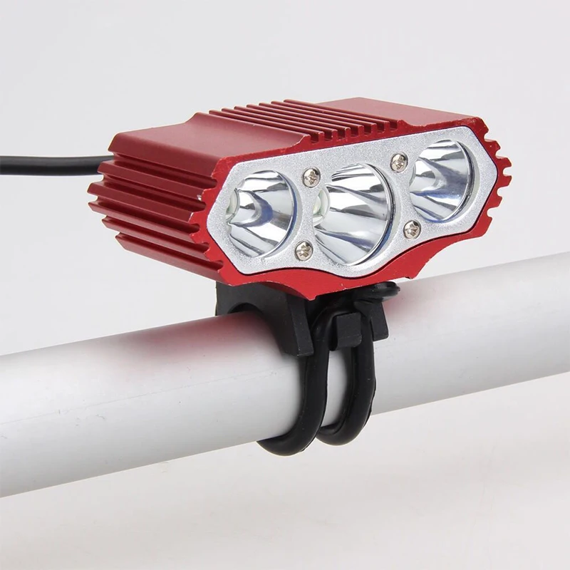 T6 LED Bike Light 12000 Lm 3 x XML 3 Modes Bicycle Lamp Headlight Cycling Torch bike light led flashlight 2.0