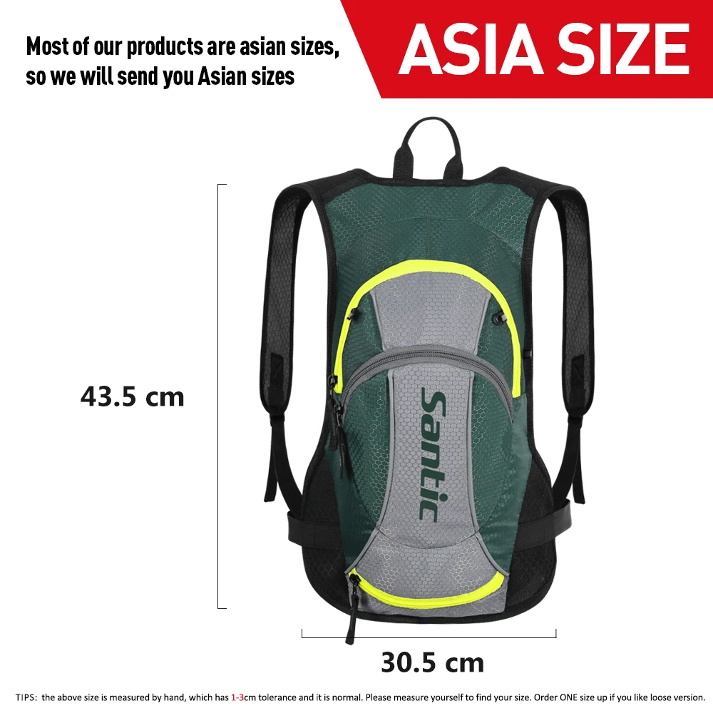 Santic Cycling Backpack Outdoor Riding Storage Large Capacity Sports Outdoor Mountain Bike Bag Backpack Sports Equipment