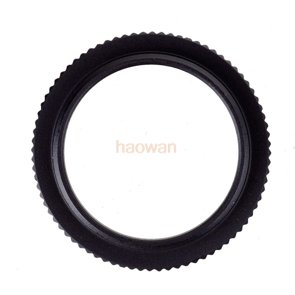 Adaptador de anillo Macro con montaje en c para lente de película CCTV M4/3 NEX5/3, 25mm, 35mm, 50mm, negro y plateado