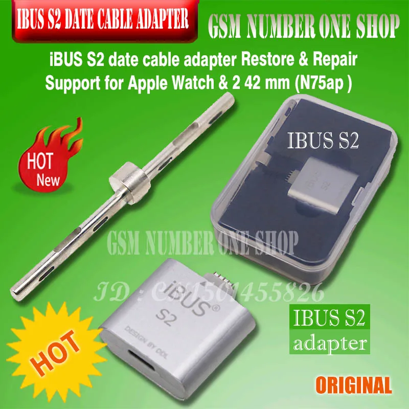 

iBUS S2 Tool for Apple Watch S2 & S3 38mm & 42mm Recovery Watch OS ( for firmware user)