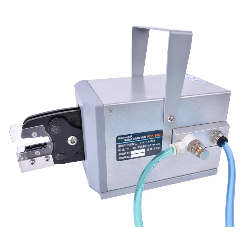 FEK-20M Pneumatic Type Crimping pliers Machine Air Crimper for Different Terminals Cable tools Wire Crimp Tool